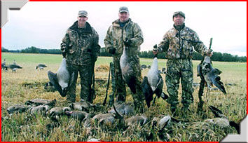 Waterfowl hunting in Alberta with Trophy Stalkers